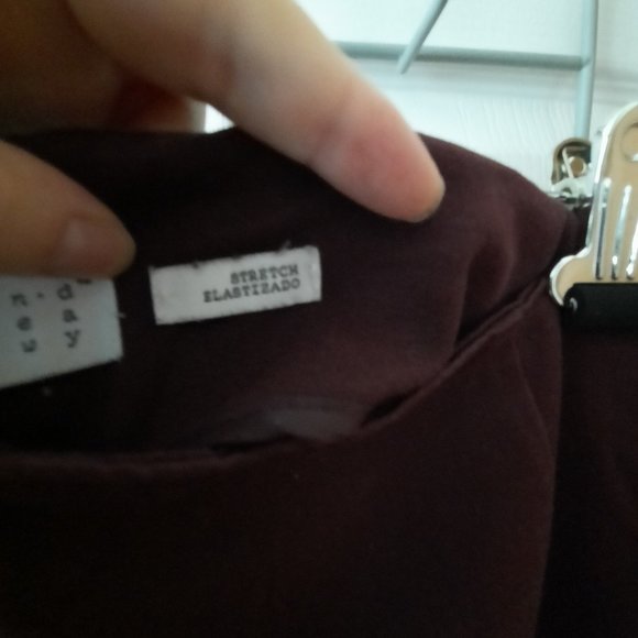 A New Day Size 18 Burgundy Capris - Picture 10 of 11